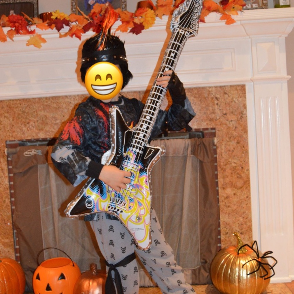 Rock Zombie Kids Costume